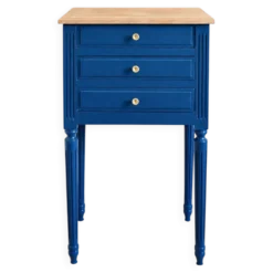 Table de chevet vintage luna — pièce unique