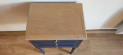 Table de chevet vintage luna — pièce unique