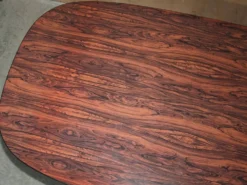 Table de conférence en bois dur Herman Miller Eames Vintage MiD Century Modern