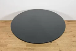 Table de conférence ronde XXL Mid-Century de Tecno, Italie, années 1970