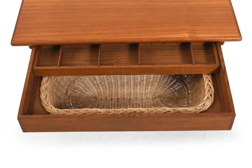 Table de couture par Kai Kristiansen pour Vildbjerg Møbelfabrik