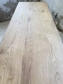 Table de drapier, console en chêne, 1950