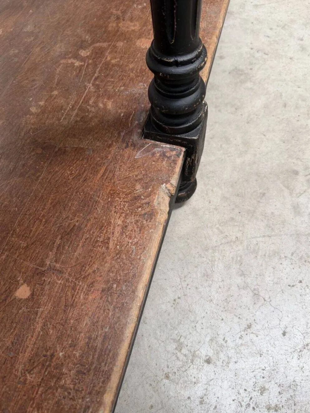 Table de drapier début XXème