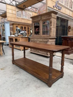Table de drapier début XXème en chêne