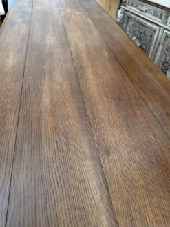 Table de drapier début XXème en chêne