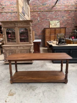 Table de drapier début XXème en chêne