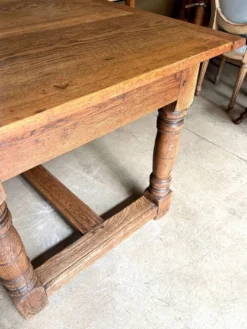 Table de drapier en bois massif 237 x 79 cm