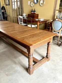 Table de drapier en bois massif 237 x 79 cm
