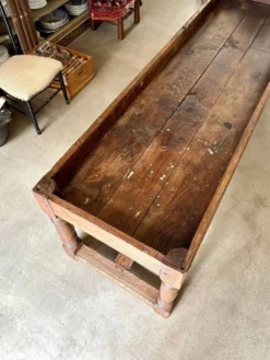 Table de drapier en bois massif 237 x 79 cm