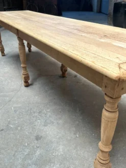 Table de drapier en chêne XIX eme