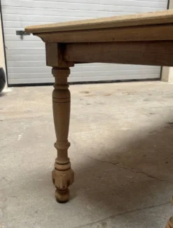 Table de drapier en chêne XIX eme