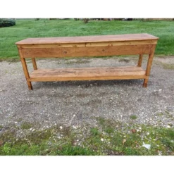 Table de drapier en pin