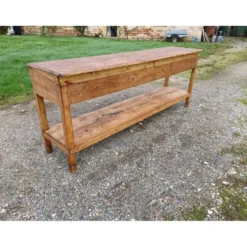 Table de drapier en pin