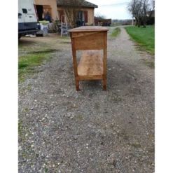 Table de drapier en pin