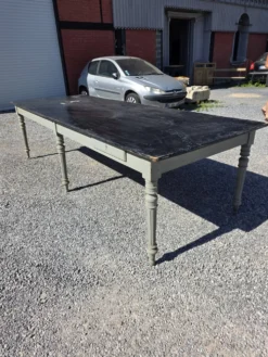 Table de ferme ancienne, 300 × 108cm