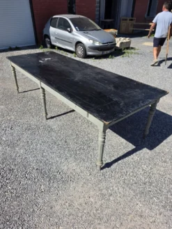Table de ferme ancienne, 300 × 108cm