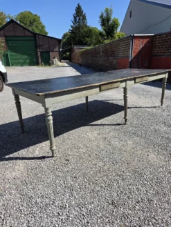 Table de ferme ancienne, 300 × 108cm
