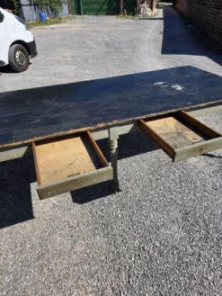 Table de ferme ancienne, 300 × 108cm