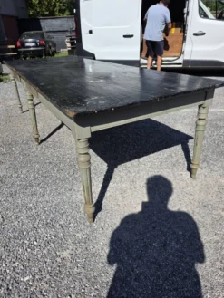 Table de ferme ancienne, 300 × 108cm