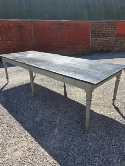 Table de ferme ancienne, 300 × 108cm