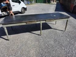 Table de ferme ancienne, 300 × 108cm