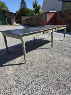 Table de ferme ancienne, 300 × 108cm