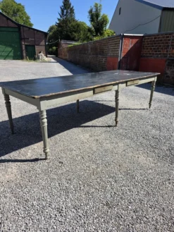 Table de ferme ancienne, 300 × 108cm