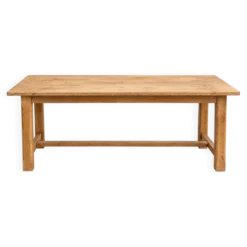 Table de ferme ancienne en bois massif