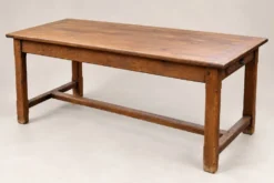 Table de ferme ancienne en chêne – 170 × 80 cm