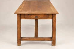 Table de ferme ancienne en chêne – 170 × 80 cm