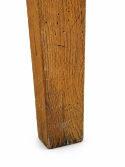 Table de ferme ancienne en chêne massif 120 cm