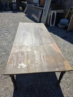 Table de ferme ancienne XXL , 268 × 110cm
