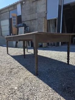 Table de ferme ancienne XXL , 268 × 110cm