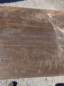 Table de ferme ancienne XXL , 268 × 110cm