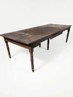 Table de ferme ancienne XXL , 268 × 110cm