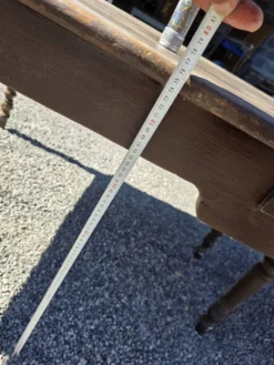 Table de ferme ancienne XXL , 268 × 110cm