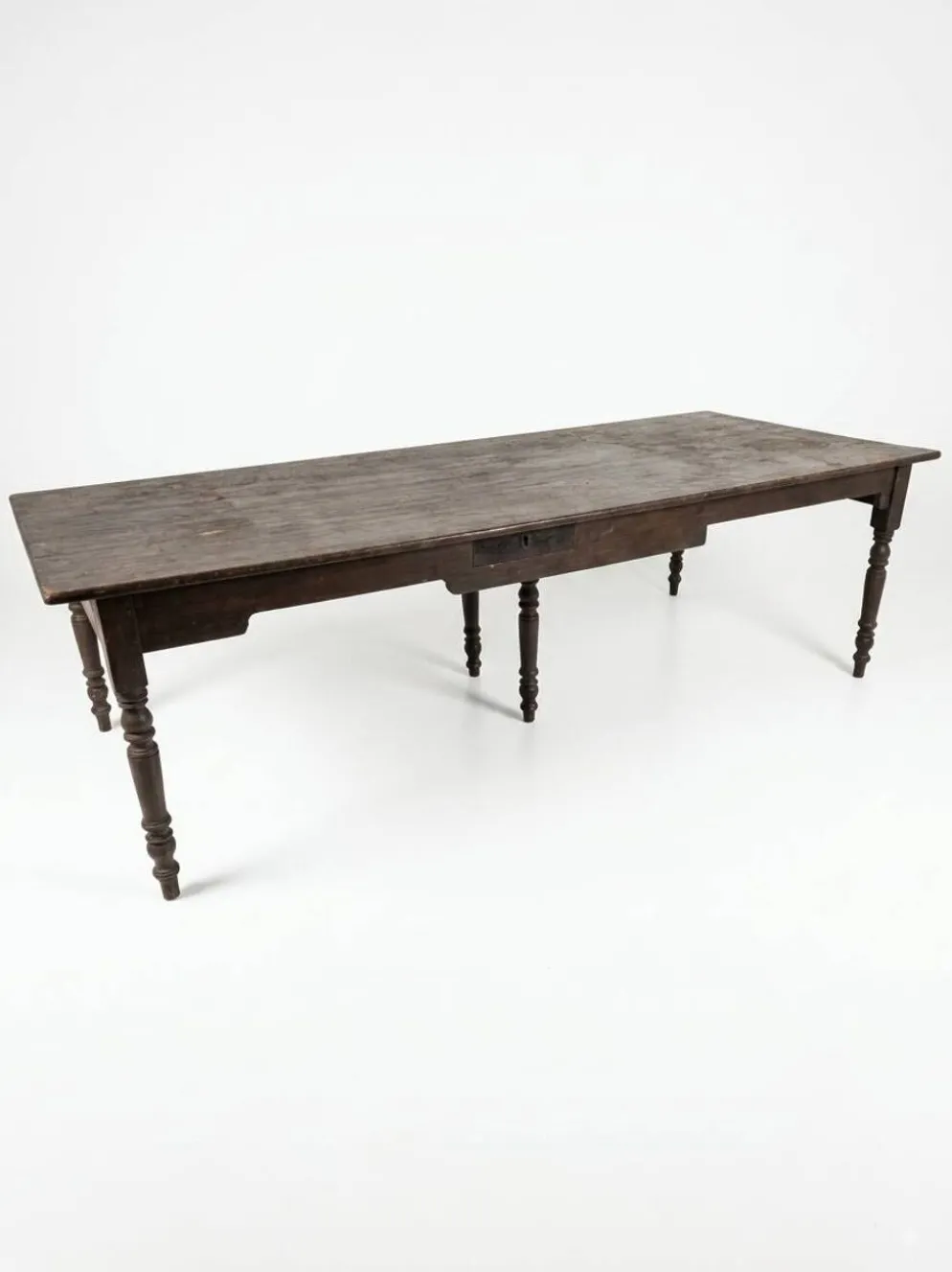 Table de ferme ancienne XXL , 268 × 110cm