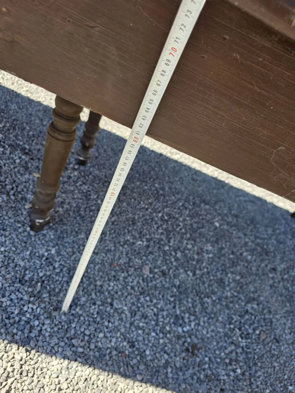 Table de ferme ancienne XXL , 268 × 110cm