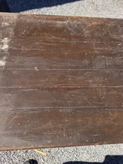 Table de ferme ancienne XXL , 268 × 110cm