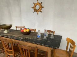 Table de ferme bistrot