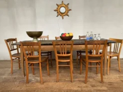 Table de ferme bistrot
