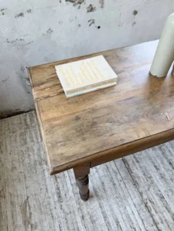 Table de ferme, bistrot en hêtre 1900