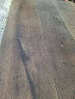 Table de ferme, bistrot, rustique en chêne massif