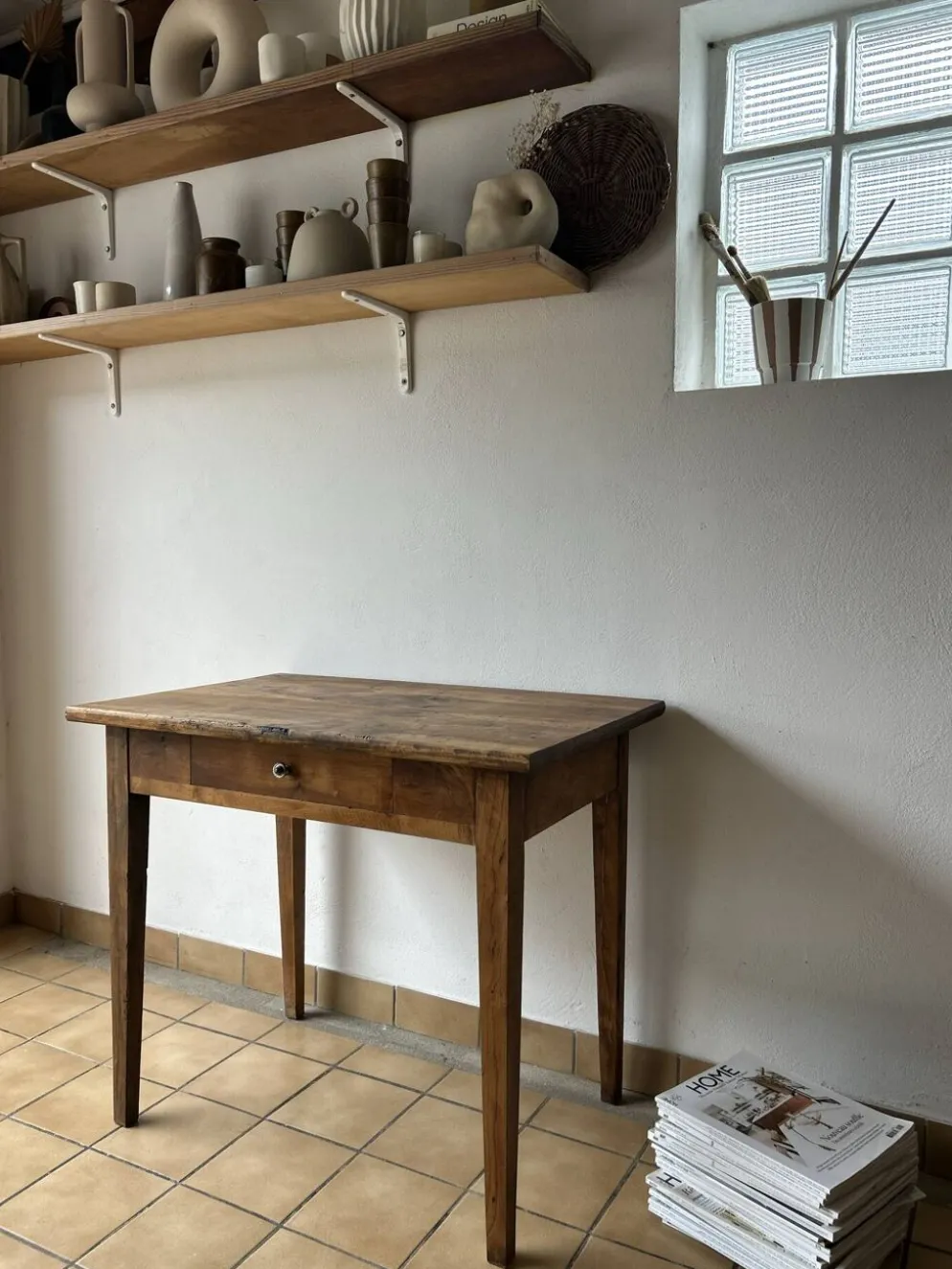 Table de ferme bureau