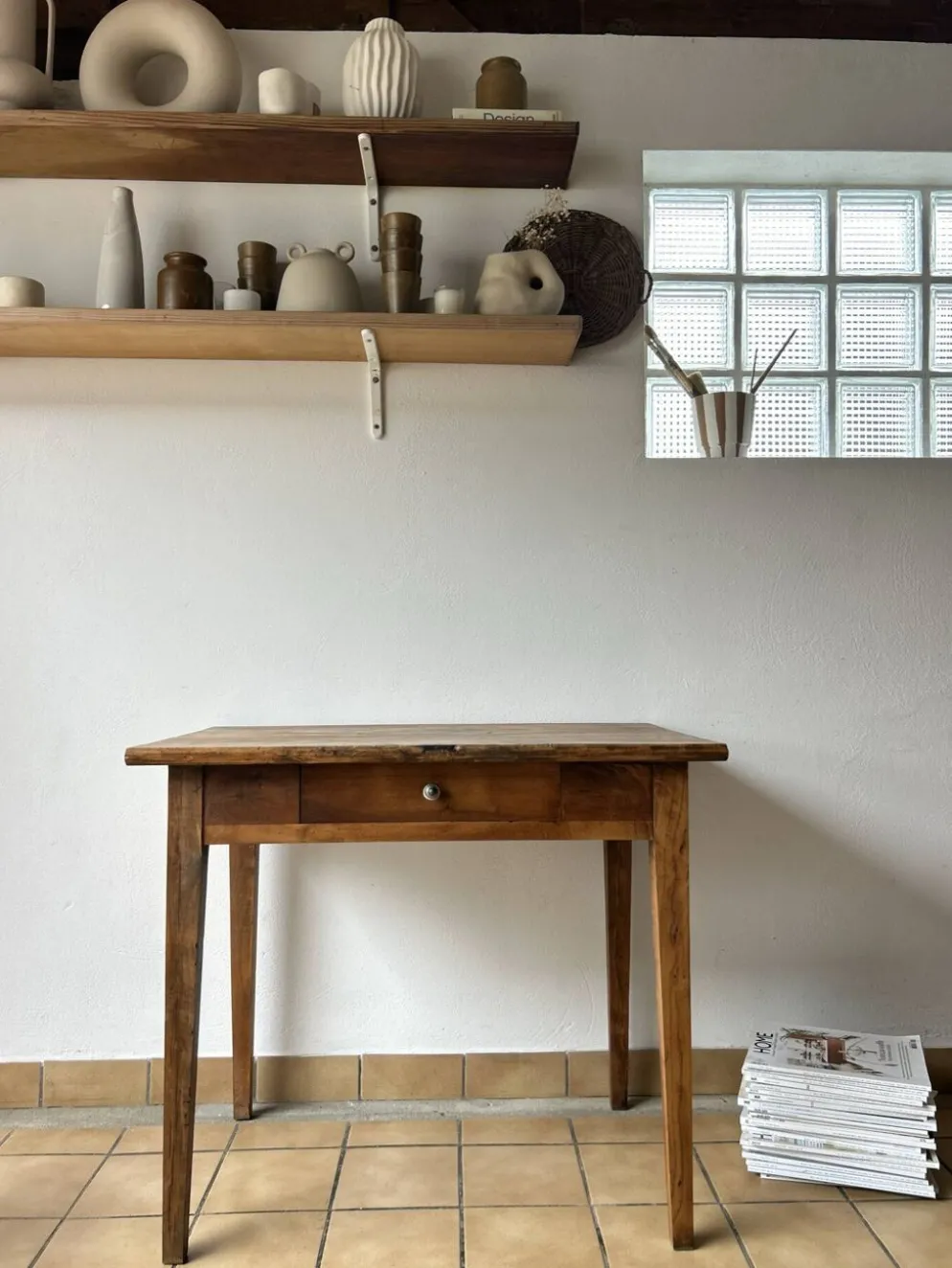 Table de ferme bureau