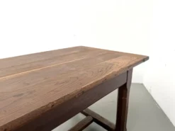Table de ferme campagne en chêne massif XXème