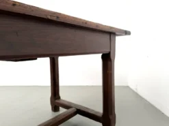 Table de ferme campagne en chêne massif XXème