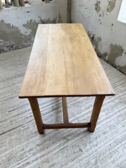 Table de ferme chêne doré 160cm