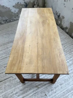 Table de ferme chêne doré 160cm