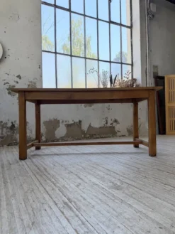 Table de ferme chêne doré 160cm